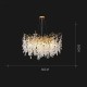 LED Chandeliers Modern Luxury, 60cm Gold Crystal for Home Interiors Kitchen Bedroom Iron Art Tree Branch Lamp Creative Lamp Light 85-265V LED Chandeliers Modern Luxury, 60cm Gold Crystal for Home Interiors Kitchen Bedroom Iron Art Tree Branch Lamp Creative Lamp Light 85-265V