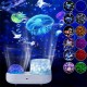 Ocean Light Projector for Bedroom 360 Degree Rotating Night Lights Projector 6 Colors Double-Layer Stereo Projection Effect Galaxy Projection Night Light Kids Toys Birthday Ocean Light Projector for Bedroom 360 Degree Rotating Night Lights Projector 6 Colors Double-Layer Stereo Projection Effect Galaxy Projection Night Light Kids Toys Birthday