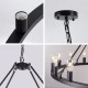 LED Chandelier Black on Wheels 20-Light Large Round Rustic Countryside Chandelier Industrial Light Fixture for Dining Room Living Room Kitchen Island Foyer Hallway LED Chandelier Black on Wheels 20-Light Large Round Rustic Countryside Chandelier Industrial Light Fixture for Dining Room Living Room Kitchen Island Foyer Hallway