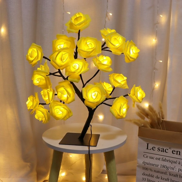 LED Rose Flower Table Lamp Valentine Tree Fairy Lights 24LED Rose Flower Tree Lights Valentine's Day USB Table Lamp Fairy Maple Leaf Night Light Home Party Christmas Wedding Bedroom Decoration Gift LED Rose Flower Table Lamp Valentine Tree Fairy Lights 24LED Rose Flower Tree Lights Valentine's Day USB Table Lamp Fairy Maple Leaf Night Light Home Party Christmas Wedding Bedroom Decoration Gift