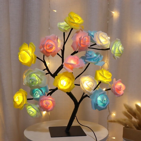 LED Rose Flower Table Lamp Valentine Tree Fairy Lights 24LED Rose Flower Tree Lights Valentine's Day USB Table Lamp Fairy Maple Leaf Night Light Home Party Christmas Wedding Bedroom Decoration Gift LED Rose Flower Table Lamp Valentine Tree Fairy Lights 24LED Rose Flower Tree Lights Valentine's Day USB Table Lamp Fairy Maple Leaf Night Light Home Party Christmas Wedding Bedroom Decoration Gift