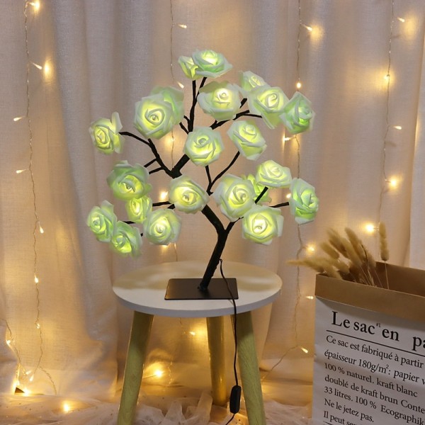 LED Rose Flower Table Lamp Valentine Tree Fairy Lights 24LED Rose Flower Tree Lights Valentine's Day USB Table Lamp Fairy Maple Leaf Night Light Home Party Christmas Wedding Bedroom Decoration Gift LED Rose Flower Table Lamp Valentine Tree Fairy Lights 24LED Rose Flower Tree Lights Valentine's Day USB Table Lamp Fairy Maple Leaf Night Light Home Party Christmas Wedding Bedroom Decoration Gift