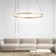 LED Pendant Light 40/60/80cm 1-Light Ring Circle Design Dimmable Aluminum Painted Finishes Luxurious Modern Style Dining Room Bedroom Pendant Lamps 110-240V ONLY DIMMABLE WITH REMOTE CONTROL LED Pendant Light 40/60/80cm 1-Light Ring Circle Design Dimmable Aluminum Painted Finishes Luxurious Modern Style Dining Room Bedroom Pendant Lamps 110-240V ONLY DIMMABLE WITH REMOTE CONTROL
