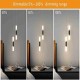 LED Pendant LIghts 2-Light Modern Kitchen Island Dimmable LED Modern Black Gold Mini Pendant Light, Bedroom Bedside Table Black Small Pendant Light