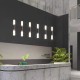 LED Pendant LIghts 2-Light Modern Kitchen Island Dimmable LED Modern Black Gold Mini Pendant Light, Bedroom Bedside Table Black Small Pendant Light