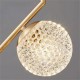 LED Pendant Light Chandeliers Ceiling Spherical Hanging Light G9 Indoor Light for Bedroom, Bathroom, Kitchen Living room Bar Restaurant Cord Adjustable LED Pendant Light Chandeliers Ceiling Spherical Hanging Light G9 Indoor Light for Bedroom, Bathroom, Kitchen Living room Bar Restaurant Cord Adjustable