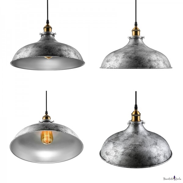 LED Pendant Light Hanging Ceiling Industrial Brushed Vintage Lampshade Bar Lighting ,Restaurant Lighting Antique Brushed Rustic Style Metal LED Pendant Light Hanging Ceiling Industrial Brushed Vintage Lampshade Bar Lighting ,Restaurant Lighting Antique Brushed Rustic Style Metal