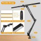 LED Reading Desk Lamp 24W Folding Swing Arm Desk Lamp with Clamp Dimmable Suitable for Workbench Home Eye Care Office Study Shustar LED Reading Desk Lamp 24W Folding Swing Arm Desk Lamp with Clamp Dimmable Suitable for Workbench Home Eye Care Office Study Shustar