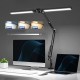 LED Reading Desk Lamp 24W Folding Swing Arm Desk Lamp with Clamp Dimmable Suitable for Workbench Home Eye Care Office Study Shustar LED Reading Desk Lamp 24W Folding Swing Arm Desk Lamp with Clamp Dimmable Suitable for Workbench Home Eye Care Office Study Shustar