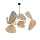 LED Pendant Light Rattan Chandelier Handmade Bamboo Art Hanging Lamp Kitchen Island Pendant Lamp, Creative Leaf Grid Rural Garden Rattan Lamp Simple Lighting LED Pendant Light Rattan Chandelier Handmade Bamboo Art Hanging Lamp Kitchen Island Pendant Lamp, Creative Leaf Grid Rural Garden Rattan Lamp Simple Lighting