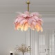 LED Pendant Light Chandelier Gorgeous Extra Large White Ostrich Feather Bouquet Pendant Light Romantic Mounted Lighting Fixture for Restaurant Bedroom Chain Adjustable LED Pendant Light Chandelier Gorgeous Extra Large White Ostrich Feather Bouquet Pendant Light Romantic Mounted Lighting Fixture for Restaurant Bedroom Chain Adjustable