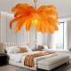LED Pendant Light Chandelier Gorgeous Extra Large White Ostrich Feather Bouquet Pendant Light Romantic Mounted Lighting Fixture for Restaurant Bedroom Chain Adjustable LED Pendant Light Chandelier Gorgeous Extra Large White Ostrich Feather Bouquet Pendant Light Romantic Mounted Lighting Fixture for Restaurant Bedroom Chain Adjustable