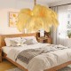 LED Pendant Light Chandelier Gorgeous Extra Large White Ostrich Feather Bouquet Pendant Light Romantic Mounted Lighting Fixture for Restaurant Bedroom Chain Adjustable LED Pendant Light Chandelier Gorgeous Extra Large White Ostrich Feather Bouquet Pendant Light Romantic Mounted Lighting Fixture for Restaurant Bedroom Chain Adjustable