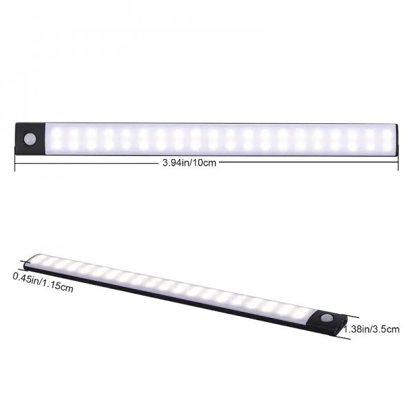 1pc LED Motion Sensor Cabinet Light Under Counter Closet Lighting Wireless Magnetic USB Rechargeable Kitchen Night Lights for Wardrobe Closets Cabinet Cupboard Stairs Corridor Shelf 1pc LED Motion Sensor Cabinet Light Under Counter Closet Lighting Wireless Magnetic USB Rechargeable Kitchen Night Lights for Wardrobe Closets Cabinet Cupboard Stairs Corridor Shelf