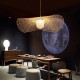 Bamboo Weaving  Ceiling Chandelier Retro Idyllic Style E26/E27 Chandelier Lighting is Applicable to Living Room Bedroom Restaurant Cafe Bar Restaurant Club