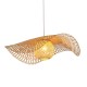 Bamboo Weaving  Ceiling Chandelier Retro Idyllic Style E26/E27 Chandelier Lighting is Applicable to Living Room Bedroom Restaurant Cafe Bar Restaurant Club