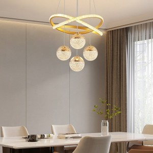 40 cm Dimmable Globe Design Cluster Design Pendant Light Metal Layered Inverted Painted Finishes Island Nordic Style 220-240V