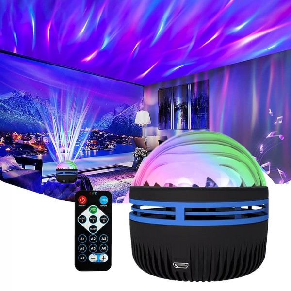 LED Starry Sky Projection Light Mini Remote Control Projector USB Plug-in Colorful Atmosphere Small Night Light LED Starry Sky Projection Light Mini Remote Control Projector USB Plug-in Colorful Atmosphere Small Night Light