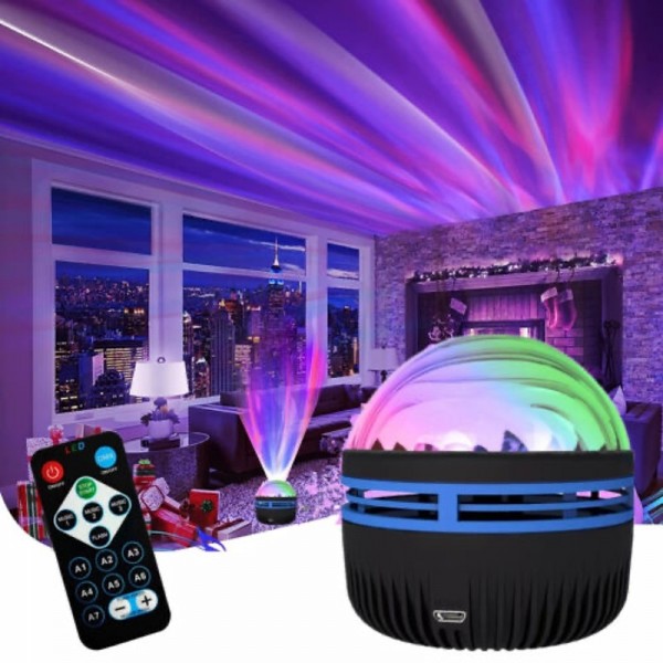 LED Starry Sky Projection Light Mini Remote Control Projector USB Plug-in Colorful Atmosphere Small Night Light LED Starry Sky Projection Light Mini Remote Control Projector USB Plug-in Colorful Atmosphere Small Night Light