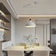LED Pendant Light Industrial Pendant Light Fixture Swing Arm Hanging Light, Adjustable Dome Ceiling Pendant Light for Dining Room Living Room in Black/White LED Pendant Light Industrial Pendant Light Fixture Swing Arm Hanging Light, Adjustable Dome Ceiling Pendant Light for Dining Room Living Room in Black/White