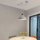 LED Pendant Light Industrial Pendant Light Fixture Swing Arm Hanging Light, Adjustable Dome Ceiling Pendant Light for Dining Room Living Room in Black/White LED Pendant Light Industrial Pendant Light Fixture Swing Arm Hanging Light, Adjustable Dome Ceiling Pendant Light for Dining Room Living Room in Black/White