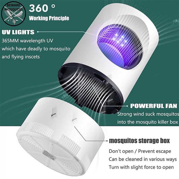 Bug Zapper Electric Indoor Mosquito Insect Trap Killer Lamp LED Mosquito Repellent Lamp Mute Anti Fly Trap Light Bug Zapper USB LED Night Lights Bug Zapper Electric Indoor Mosquito Insect Trap Killer Lamp LED Mosquito Repellent Lamp Mute Anti Fly Trap Light Bug Zapper USB LED Night Lights