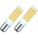 2Pcs LED Bulbs BA15D/B15/B15D 6W 100W Equivalent to a Halogen Bulb JCD Type T3/T4 B15 Double Connection 220V 2Pcs LED Bulbs BA15D/B15/B15D 6W 100W Equivalent to a Halogen Bulb JCD Type T3/T4 B15 Double Connection 220V