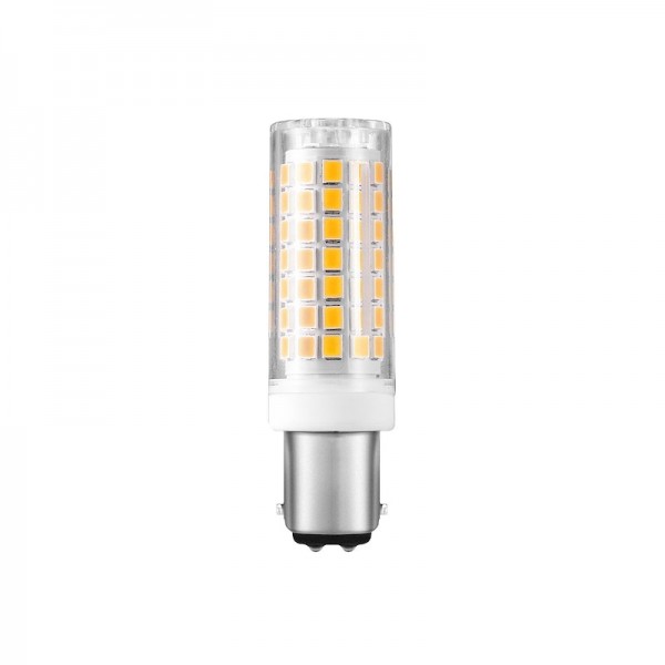 2Pcs LED Bulbs BA15D/B15/B15D 6W 100W Equivalent to a Halogen Bulb JCD Type T3/T4 B15 Double Connection 220V 2Pcs LED Bulbs BA15D/B15/B15D 6W 100W Equivalent to a Halogen Bulb JCD Type T3/T4 B15 Double Connection 220V