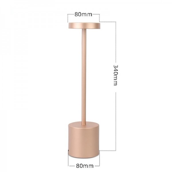Cordless Table Lamp Rechargeable Battery Powered LED Desk Lamp 3-Levels Brightness Stepless dimming Outdoor Table Light for Restaurant/Home/Patio Cordless Table Lamp Rechargeable Battery Powered LED Desk Lamp 3-Levels Brightness Stepless dimming Outdoor Table Light for Restaurant/Home/Patio