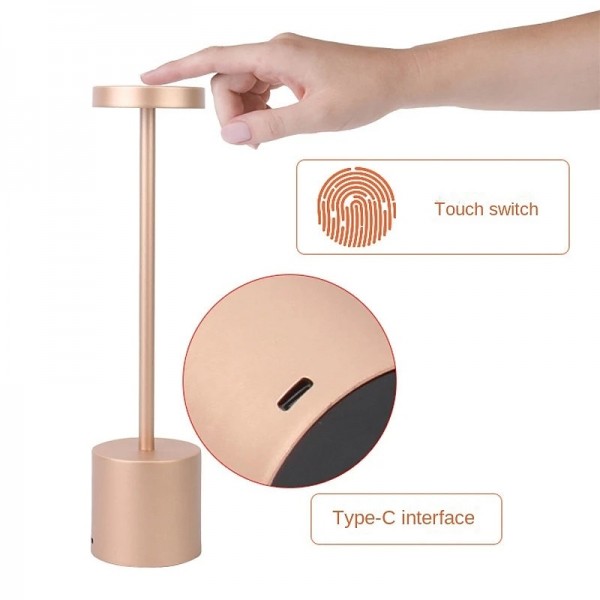 Cordless Table Lamp Rechargeable Battery Powered LED Desk Lamp 3-Levels Brightness Stepless dimming Outdoor Table Light for Restaurant/Home/Patio Cordless Table Lamp Rechargeable Battery Powered LED Desk Lamp 3-Levels Brightness Stepless dimming Outdoor Table Light for Restaurant/Home/Patio