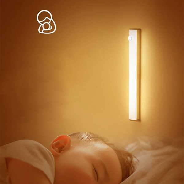 LED Night Light PIR Motion Sensor USB Rechargeable 10/20/30/50cm Closet Kitchen Cabinet Corridor Stair Lights Wireless Night Lamp LED Night Light PIR Motion Sensor USB Rechargeable 10/20/30/50cm Closet Kitchen Cabinet Corridor Stair Lights Wireless Night Lamp