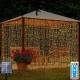 3*3M 300 LEDs Solar Curtain Light Outdoor Remote Control Light 8 Lighting Modes Fairy Lights IP65 Waterproof Leather Thread Lights Christmas Party Wedding Home Bedroom Garden Wall Decor 3*3M 300 LEDs Solar Curtain Light Outdoor Remote Control Light 8 Lighting Modes Fairy Lights IP65 Waterproof Leather Thread Lights Christmas Party Wedding Home Bedroom Garden Wall Decor