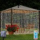 3*3M 300 LEDs Solar Curtain Light Outdoor Remote Control Light 8 Lighting Modes Fairy Lights IP65 Waterproof Leather Thread Lights Christmas Party Wedding Home Bedroom Garden Wall Decor 3*3M 300 LEDs Solar Curtain Light Outdoor Remote Control Light 8 Lighting Modes Fairy Lights IP65 Waterproof Leather Thread Lights Christmas Party Wedding Home Bedroom Garden Wall Decor