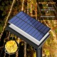 3*3M 300 LEDs Solar Curtain Light Outdoor Remote Control Light 8 Lighting Modes Fairy Lights IP65 Waterproof Leather Thread Lights Christmas Party Wedding Home Bedroom Garden Wall Decor 3*3M 300 LEDs Solar Curtain Light Outdoor Remote Control Light 8 Lighting Modes Fairy Lights IP65 Waterproof Leather Thread Lights Christmas Party Wedding Home Bedroom Garden Wall Decor