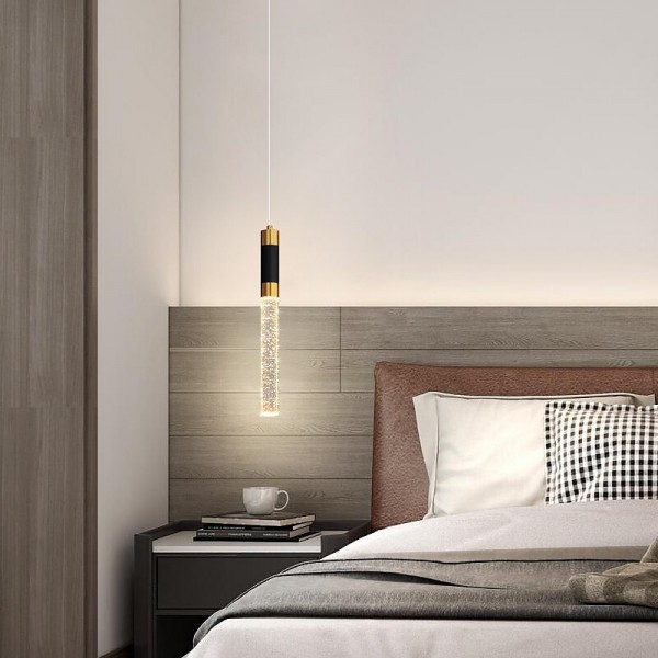 LED Pendant Light Dimmable 34cm Crystal Modern Kitchen Island Light Fixture,Adjustable Pendant Lighting for Kitchen Island,Black Gold Led Chandelier for Dining Room,Bedroom,Mini Pendant Spot Lights (1-Pack) LED Pendant Light Dimmable 34cm Crystal Modern Kitchen Island Light Fixture,Adjustable Pendant Lighting for Kitchen Island,Black Gold Led Chandelier for Dining Room,Bedroom,Mini Pendant Spot Lights (1-Pack)