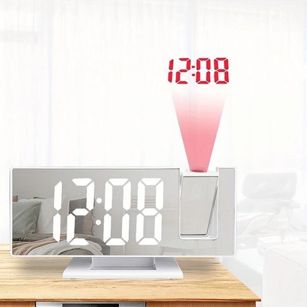 New Led Projection Clock Multifunctional Digital Alarm Clock Automatic Photosensitive Electronic Clock With Usb Plug-In Cross-Border New Led Projection Clock Multifunctional Digital Alarm Clock Automatic Photosensitive Electronic Clock With Usb Plug-In Cross-Border