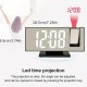 New Led Projection Clock Multifunctional Digital Alarm Clock Automatic Photosensitive Electronic Clock With Usb Plug-In Cross-Border New Led Projection Clock Multifunctional Digital Alarm Clock Automatic Photosensitive Electronic Clock With Usb Plug-In Cross-Border
