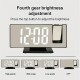 New Led Projection Clock Multifunctional Digital Alarm Clock Automatic Photosensitive Electronic Clock With Usb Plug-In Cross-Border New Led Projection Clock Multifunctional Digital Alarm Clock Automatic Photosensitive Electronic Clock With Usb Plug-In Cross-Border