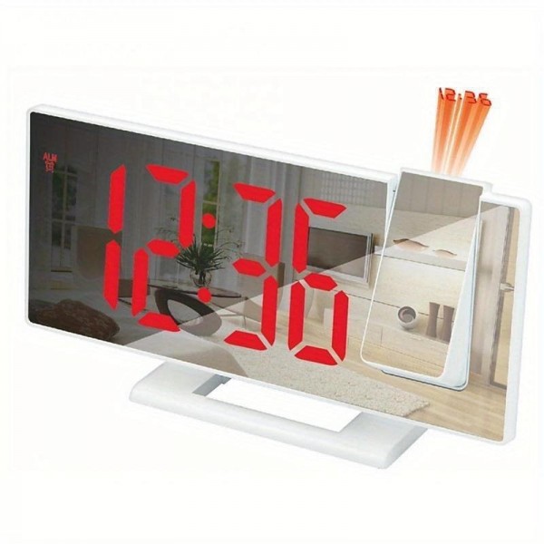 New Led Projection Clock Multifunctional Digital Alarm Clock Automatic Photosensitive Electronic Clock With Usb Plug-In Cross-Border New Led Projection Clock Multifunctional Digital Alarm Clock Automatic Photosensitive Electronic Clock With Usb Plug-In Cross-Border