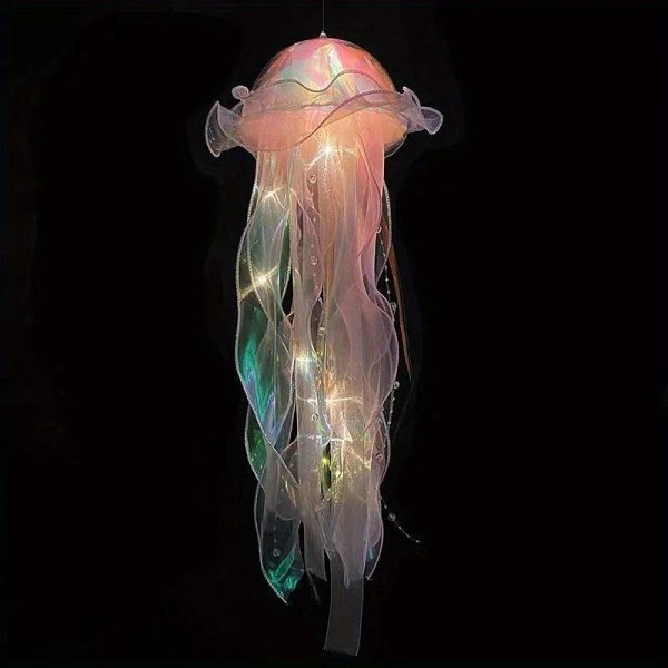 Colorful Jellyfish Lamp Decoration Lantern Modern Jellyfish Design Decorative Lantern For Party Kids Best Gifts For Girls Colorful Jellyfish Lamp Decoration Lantern Modern Jellyfish Design Decorative Lantern For Party Kids Best Gifts For Girls