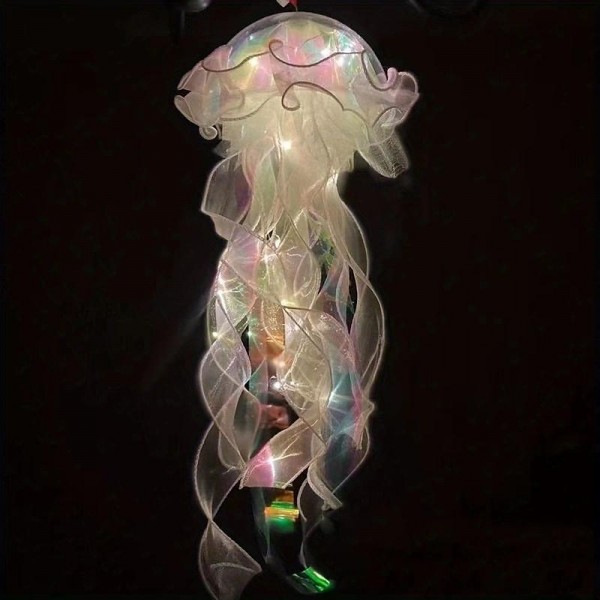 Colorful Jellyfish Lamp Decoration Lantern Modern Jellyfish Design Decorative Lantern For Party Kids Best Gifts For Girls Colorful Jellyfish Lamp Decoration Lantern Modern Jellyfish Design Decorative Lantern For Party Kids Best Gifts For Girls