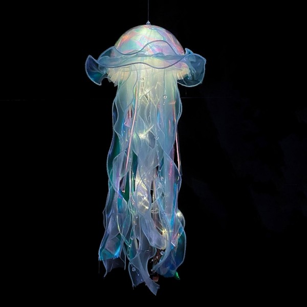 Colorful Jellyfish Lamp Decoration Lantern Modern Jellyfish Design Decorative Lantern For Party Kids Best Gifts For Girls Colorful Jellyfish Lamp Decoration Lantern Modern Jellyfish Design Decorative Lantern For Party Kids Best Gifts For Girls