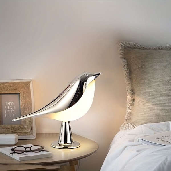 Magpie Night Light with Tri-color Touch Control Dimmable Cute Little Bird Night Light Rechargeable Aromatherapy Table Lamp for Bedroom Nursery Office Car Home Decor Magpie Night Light with Tri-color Touch Control Dimmable Cute Little Bird Night Light Rechargeable Aromatherapy Table Lamp for Bedroom Nursery Office Car Home Decor