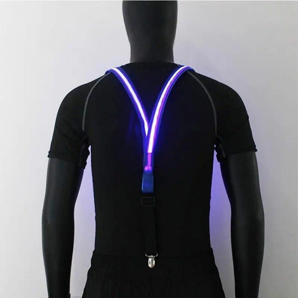Light Up Men's Led Suspenders Bow Tie Perfect For Music Suspenders Illuminated Led Festival Costume Party Light Up Men's Led Suspenders Bow Tie Perfect For Music Suspenders Illuminated Led Festival Costume Party