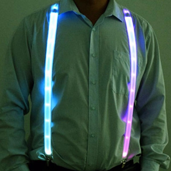 Light Up Men's Led Suspenders Bow Tie Perfect For Music Suspenders Illuminated Led Festival Costume Party Light Up Men's Led Suspenders Bow Tie Perfect For Music Suspenders Illuminated Led Festival Costume Party