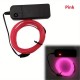 Glow EL Wire Cable LED Neon Christmas Dance Party DIY Costumes Clothing Luminous Car Light Decoration Clothes Ball Rave With Battery Drive Box Glow EL Wire Cable LED Neon Christmas Dance Party DIY Costumes Clothing Luminous Car Light Decoration Clothes Ball Rave With Battery Drive Box