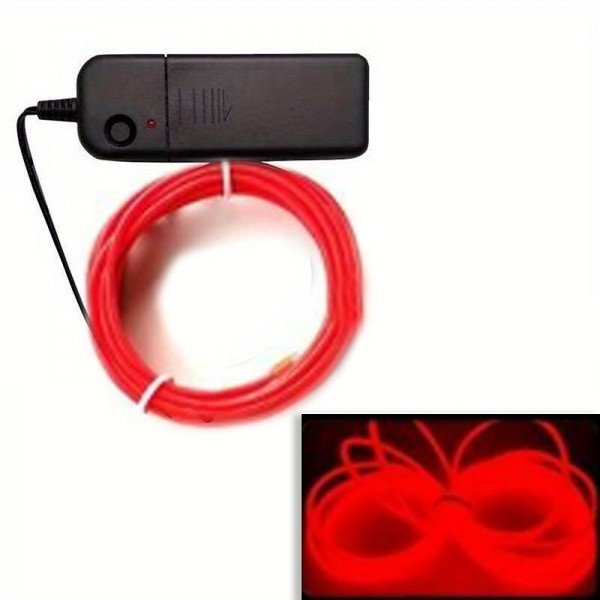 Glow EL Wire Cable LED Neon Christmas Dance Party DIY Costumes Clothing Luminous Car Light Decoration Clothes Ball Rave With Battery Drive Box Glow EL Wire Cable LED Neon Christmas Dance Party DIY Costumes Clothing Luminous Car Light Decoration Clothes Ball Rave With Battery Drive Box