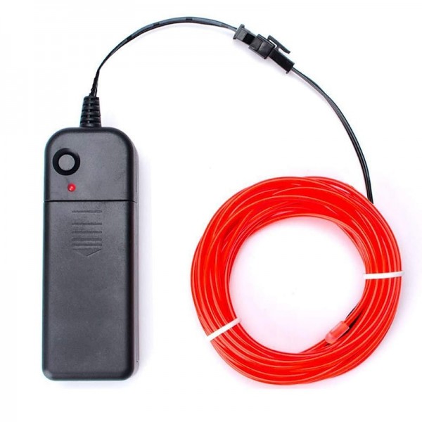 Glow EL Wire Cable LED Neon Christmas Dance Party DIY Costumes Clothing Luminous Car Light Decoration Clothes Ball Rave With Battery Drive Box Glow EL Wire Cable LED Neon Christmas Dance Party DIY Costumes Clothing Luminous Car Light Decoration Clothes Ball Rave With Battery Drive Box