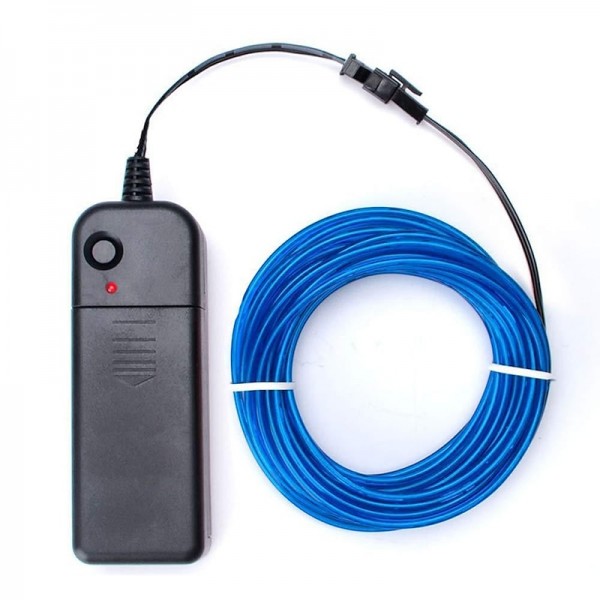 Glow EL Wire Cable LED Neon Christmas Dance Party DIY Costumes Clothing Luminous Car Light Decoration Clothes Ball Rave With Battery Drive Box Glow EL Wire Cable LED Neon Christmas Dance Party DIY Costumes Clothing Luminous Car Light Decoration Clothes Ball Rave With Battery Drive Box
