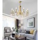 Modern Clear Crystal Chandelier Adjustable 6/8 Lights Crystal Glass Flush Mount Hanging Ceiling Pendant Light Classic Candle Style Lighting Fixture E12/E14 for Bedroom Living Room Hallway Entry 110-240V Modern Clear Crystal Chandelier Adjustable 6/8 Lights Crystal Glass Flush Mount Hanging Ceiling Pendant Light Classic Candle Style Lighting Fixture E12/E14 for Bedroom Living Room Hallway Entry 110-240V